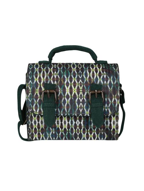 green cotton sling bag - 14179770 - Very Small Image - 1