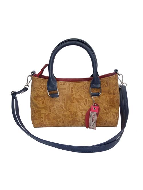 tan leatherette sling bag - 14208854 - Very Small Image - 1