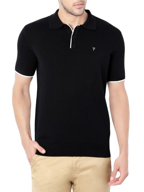 black cotton tshirt - 14214136 - Very Small Image - 1