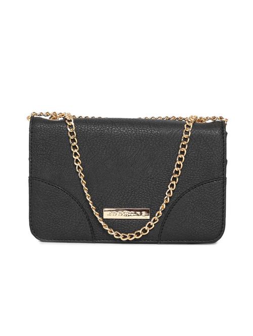 black leatherette sling bag - 14215297 - Very Small Image - 1