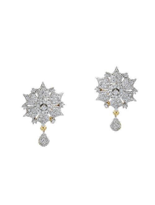 multi colored brass drop earrings - 14221765 - Very Small Image - 1