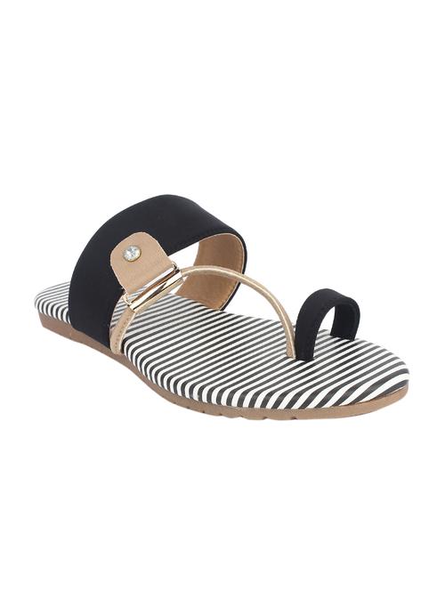 black one toe sandal - 14223260 - Very Small Image - 1