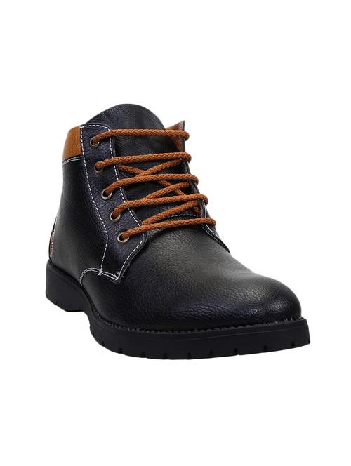 black Nubuck leather Low ankle boot - 14232992 - Very Small Image - 1