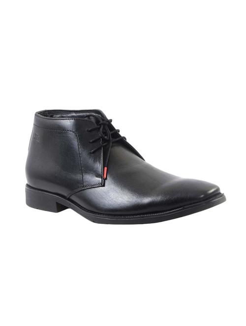black leather lace-up derby - 14242208 - Very Small Image - 1