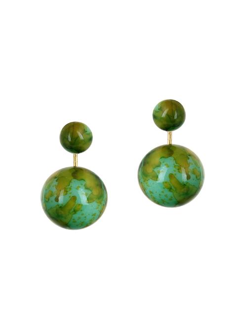 green studs earring - 14248906 - Very Small Image - 1