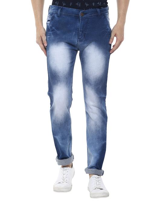 light blue cotton jean - 14249276 - Very Small Image - 1