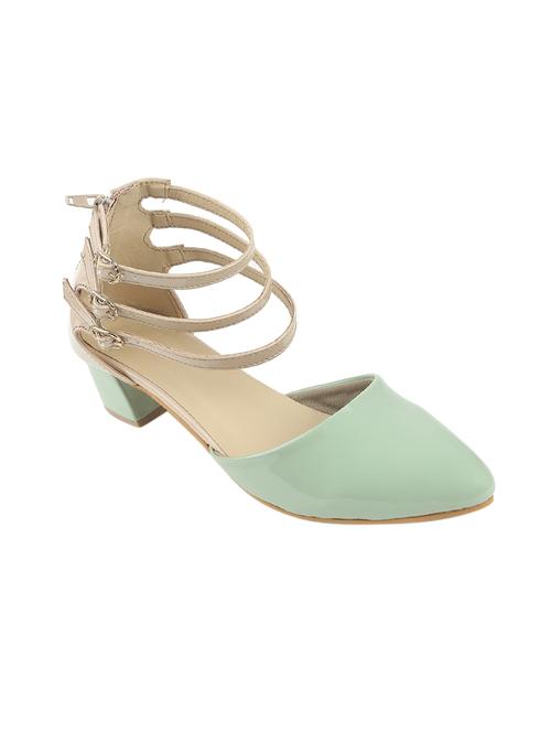 green closed back sandal - 14268589 - Very Small Image - 1