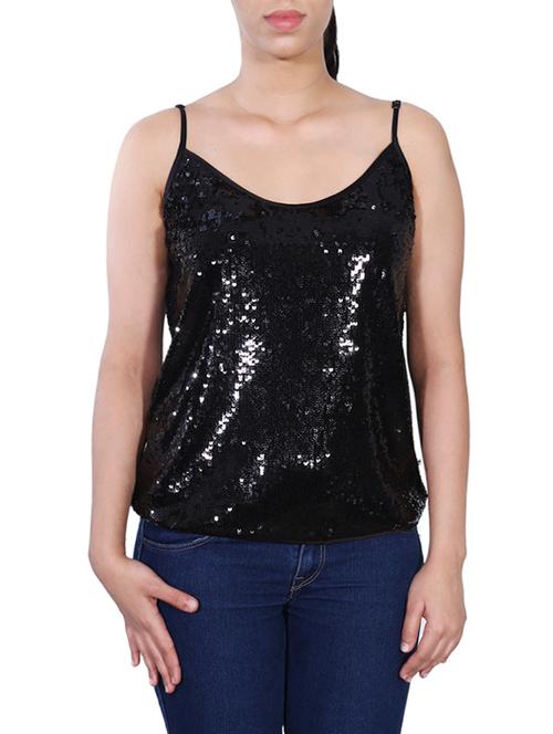 solid black nylon top - 14317505 - Very Small Image - 1