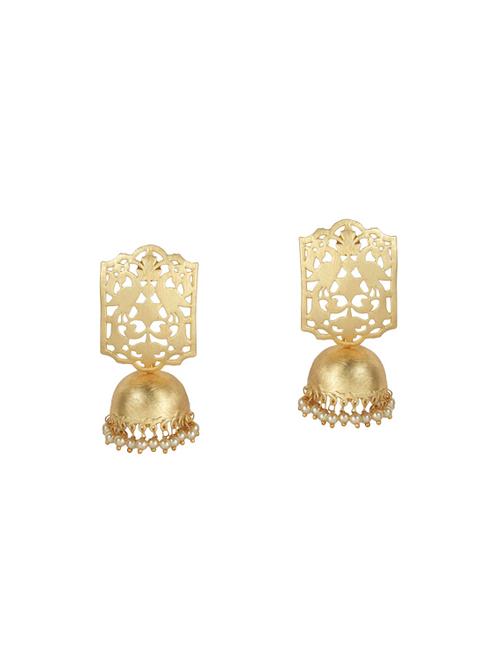 white metal chandellier earrings - 14323957 - Very Small Image - 1