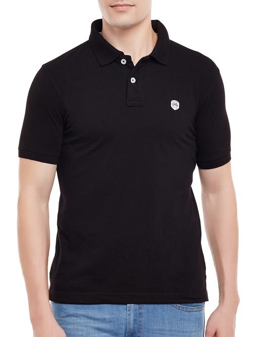 black cotton t-shirt - 14331832 - Very Small Image - 1