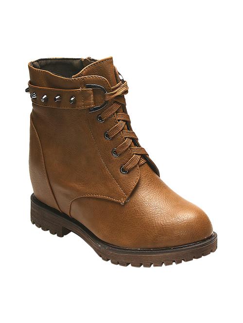 brown leather ankle boot - 14331891 - Very Small Image - 1