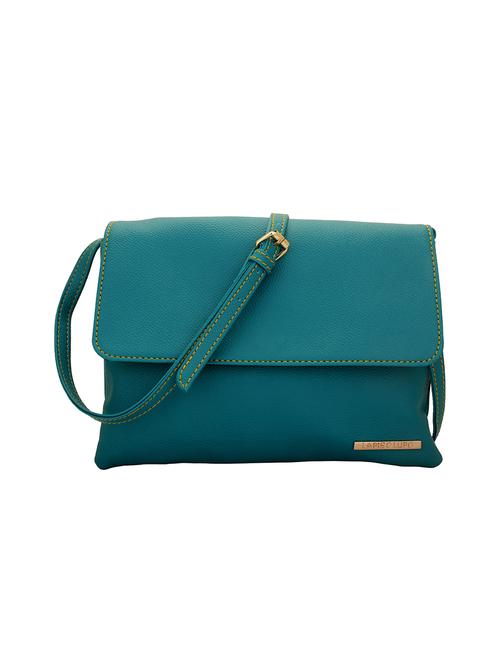 blue leatherette regular sling bag - 14350226 - Very Small Image - 1