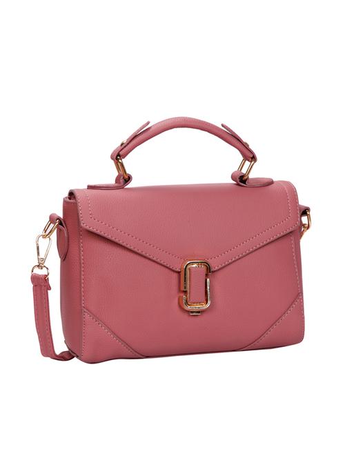 pink leatherette (pu) regular shopping bag - 14351008 - Very Small Image - 1