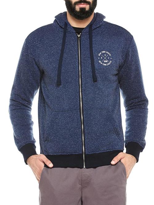 navy blue cotton sweatshirt - 14352365 - Very Small Image - 1