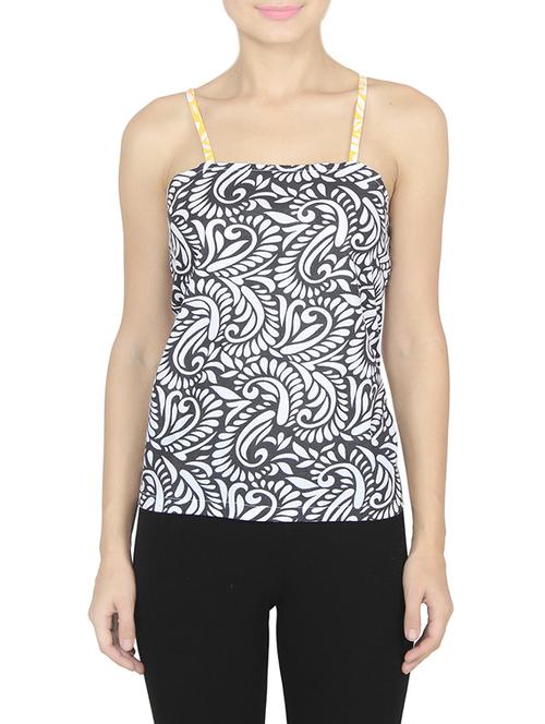 black printed cotton top - 14352938 - Very Small Image - 1