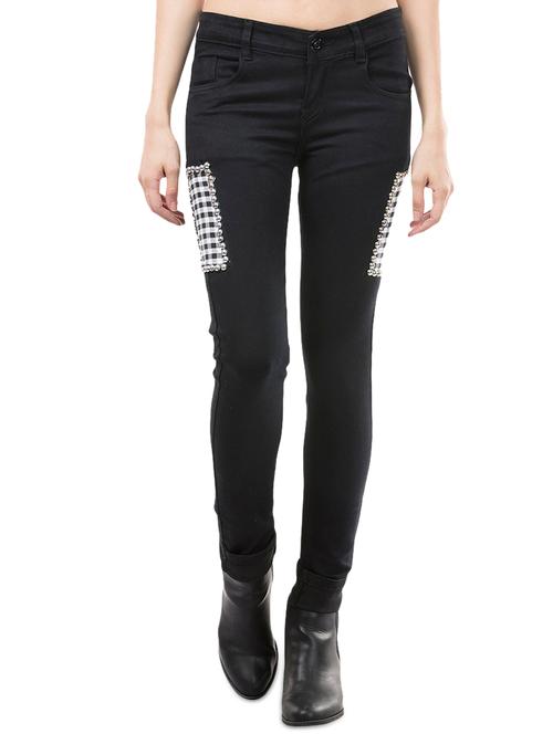 black skinny fit denim jean - 14356044 - Very Small Image - 1
