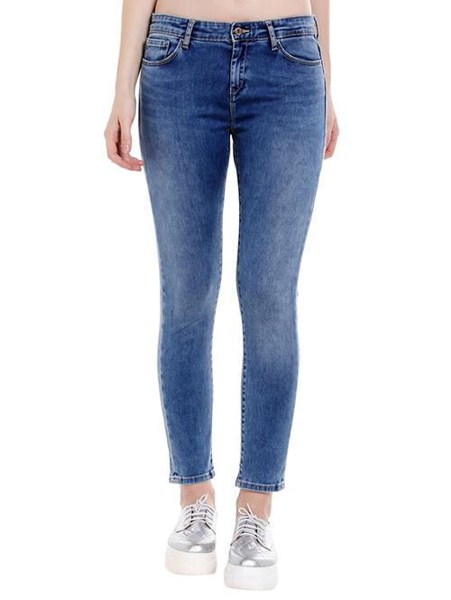 blue skinny fit denim jean - 14367763 - Very Small Image - 1