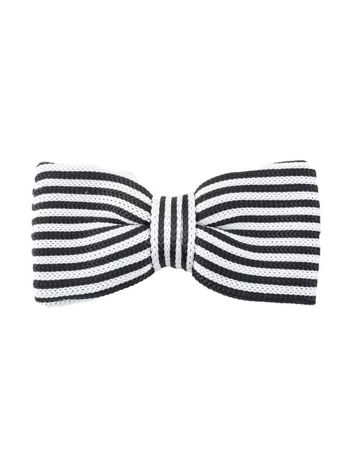 black micro fibre bow tie - 14375072 - Very Small Image - 1