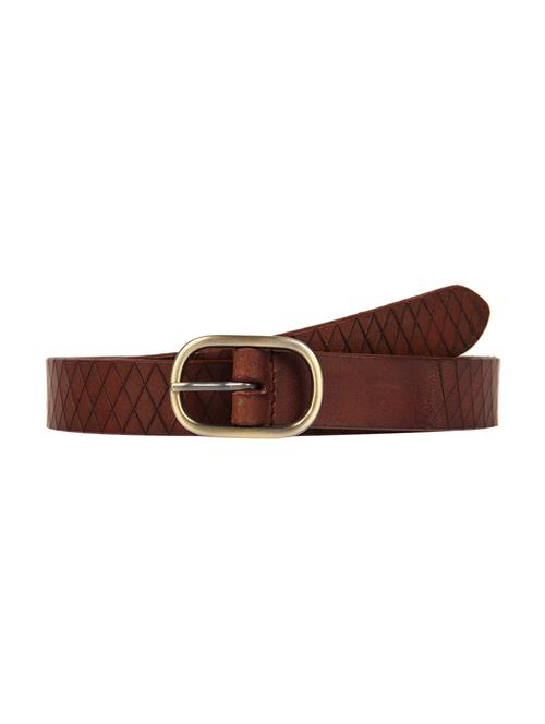 aditi wasan auburn brown slit cut designed ladies belt - 14379356 - Very Small Image - 1