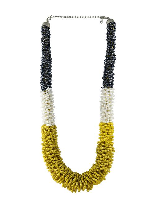 multi colored metal long necklace - 14387914 - Very Small Image - 1