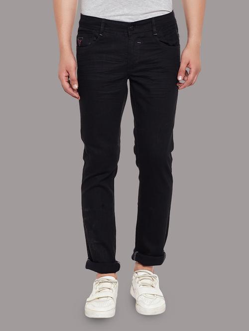 black denim plain jeans - 14399458 - Very Small Image - 1