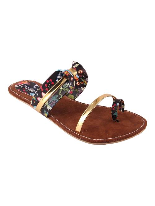 black one toe sandal - 14408107 - Very Small Image - 1
