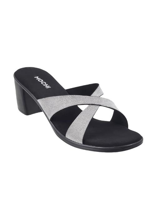silver slip on sandal - 14422919 - Very Small Image - 1