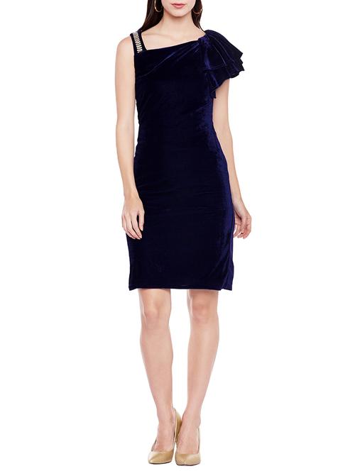 navy blue bodycon dress - 14423972 - Very Small Image - 1