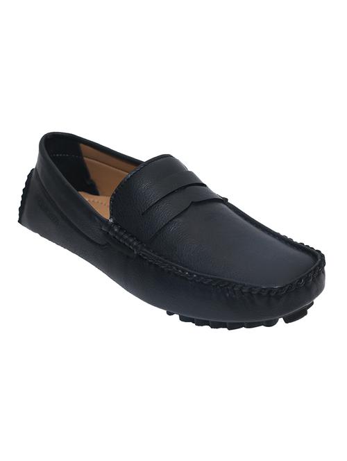 black leatherette loafer - 14427981 - Very Small Image - 1