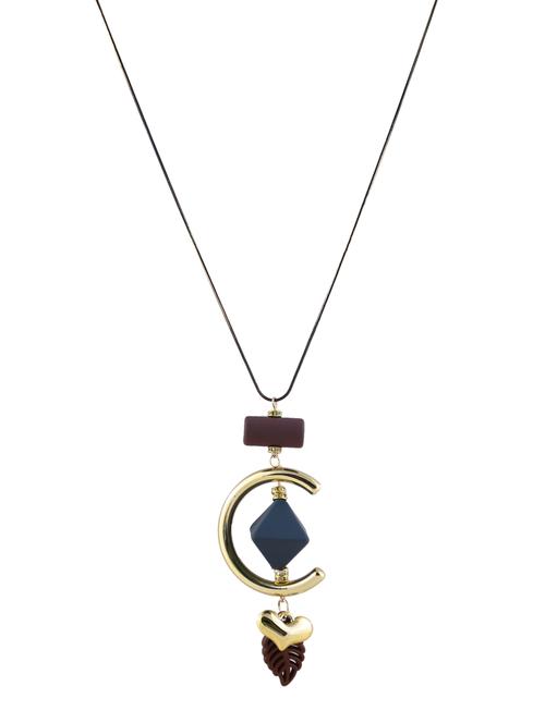multi colored metal long necklace - 14429353 - Very Small Image - 1