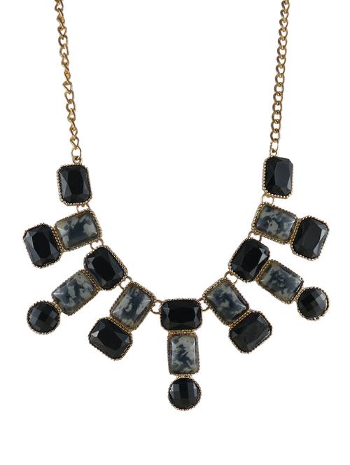 black glass short necklace - 14429361 - Very Small Image - 1
