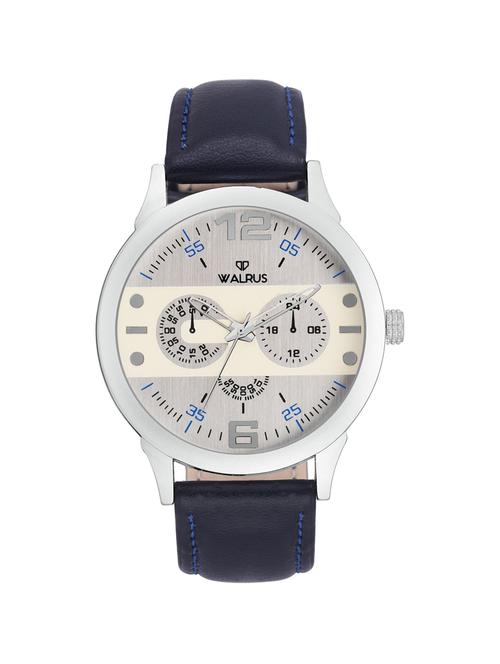 walrus steve silver color analog men watch-wwm-stv-070307 - 14429508 - Very Small Image - 1
