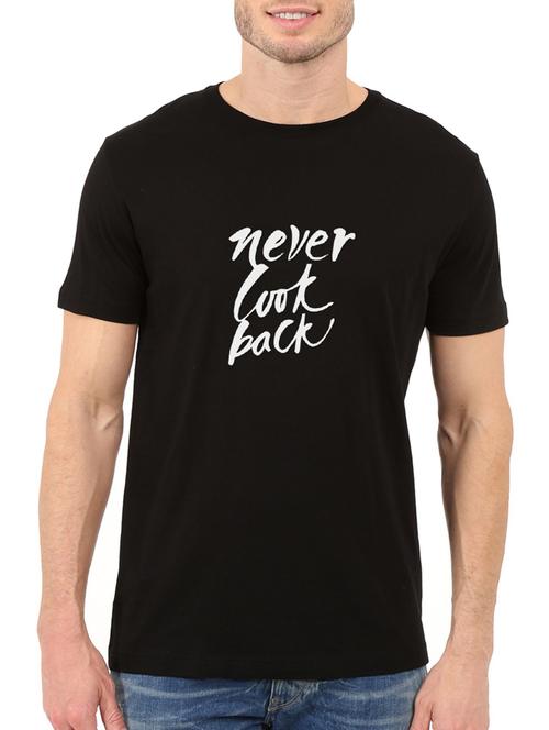 black cotton t-shirt - 14439183 - Very Small Image - 1
