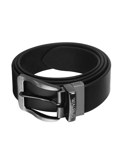 black leather belt - 14440116 - Very Small Image - 1
