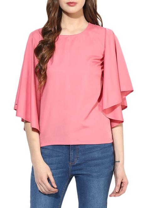 pink bell sleeved top - 14441220 - Very Small Image - 1