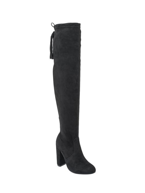 black knee length boot - 14448320 - Very Small Image - 1