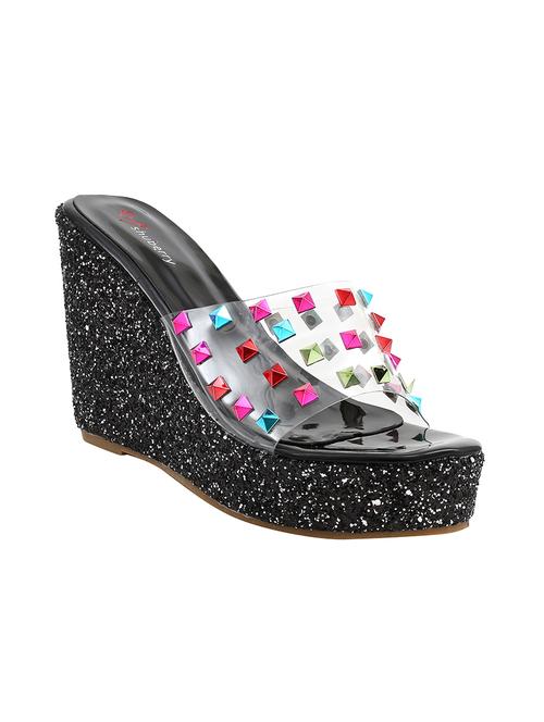 black platforms wedge - 14462337 - Very Small Image - 1