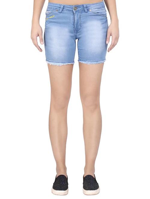 light blue denim shorts - 14464966 - Very Small Image - 1