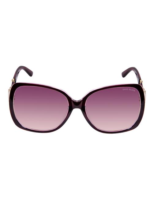 david blake purple oversized gradient uv protected sunglass - 14495130 - Very Small Image - 1
