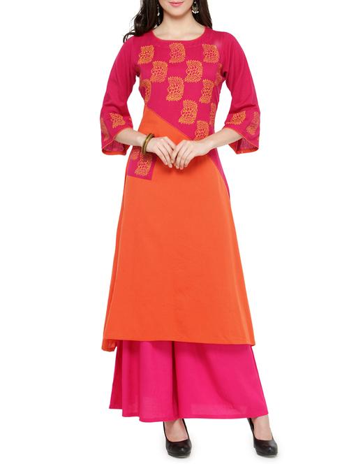 women's a-line kurta - 14495453 - Very Small Image - 1