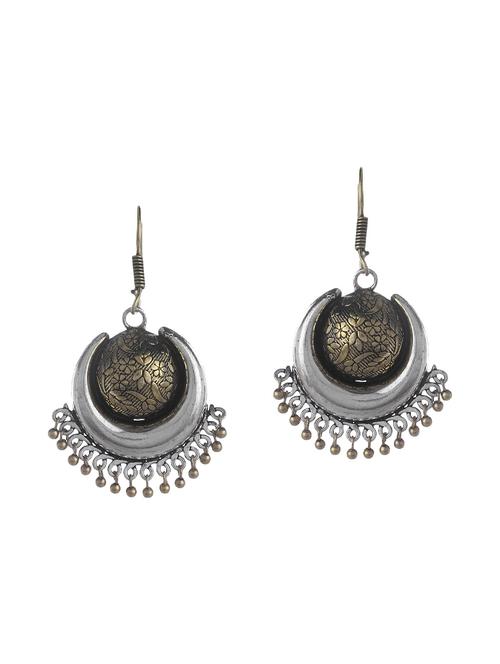multi colored brass drop earring - 14509697 - Very Small Image - 1