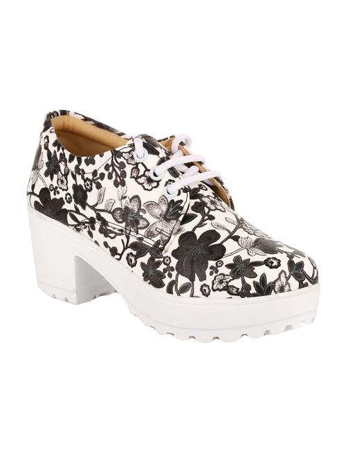 white lace-up ankle boot - 14514757 - Very Small Image - 1
