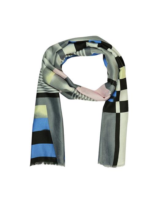 multi colored viscose stole - 14558000 - Very Small Image - 1