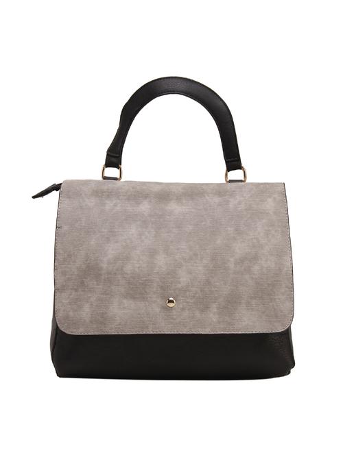 black leatherette handbag - 14566502 - Very Small Image - 1