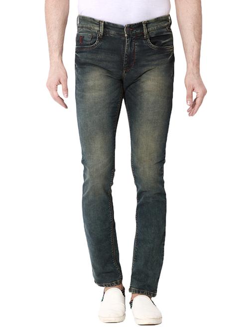 blue denim washed jeans - 14594411 - Very Small Image - 1