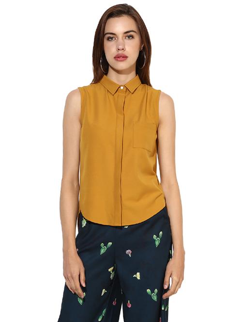 yellow embroidered shirt - 14597984 - Very Small Image - 1