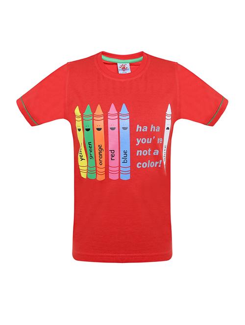 round neck quirky t-shirt - 14612193 - Very Small Image - 1