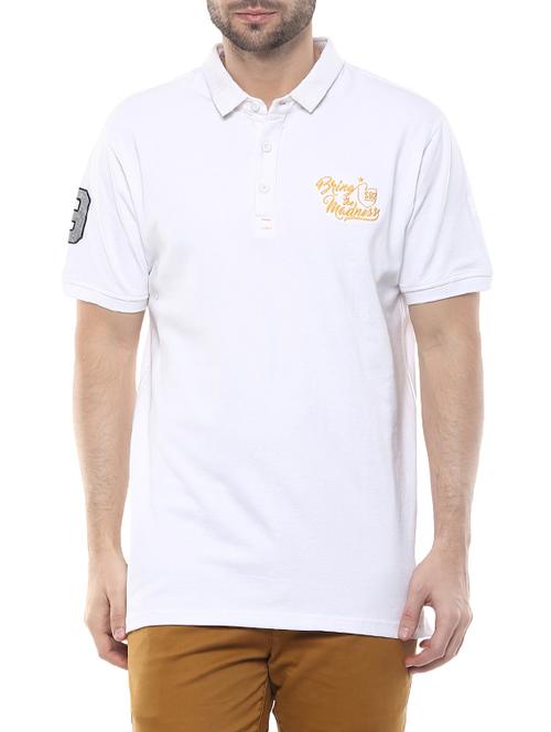 white cotton t-shirt - 14626056 - Very Small Image - 1