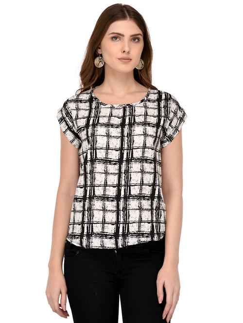white checkered top - 14629377 - Very Small Image - 1