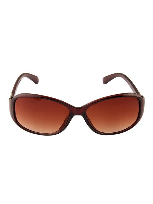 brown oversized sunglasses for women - 14630009 - Very Small Image - 1